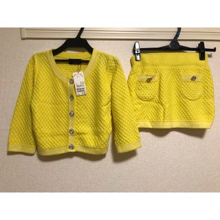 セシルマクビー(CECIL McBEE)の新品未使用 セシルマクビー ツーピース 七分袖 キッズ ガールズ にも(その他)