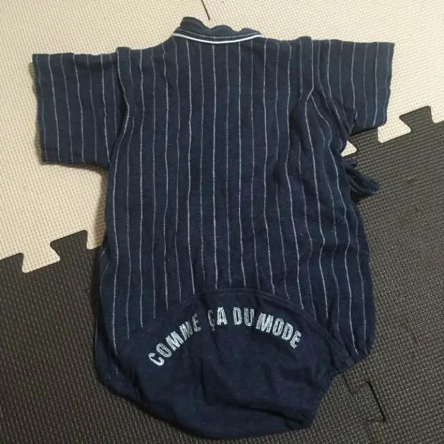 COMME CA DU MODE(コムサデモード)のコムサデモード 甚平 ロンパース キッズ/ベビー/マタニティのベビー服(~85cm)(甚平/浴衣)の商品写真