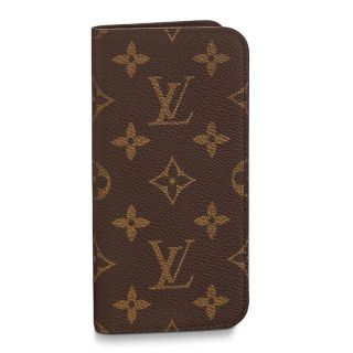 ルイヴィトン(LOUIS VUITTON)の IPHONE X & XS・フォリオ(iPhoneケース)