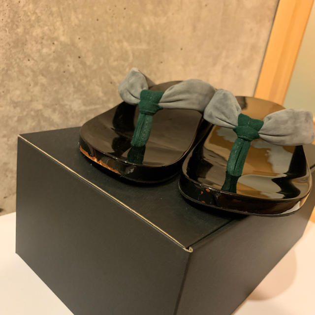 ka na ta 下駄 GETA グレー