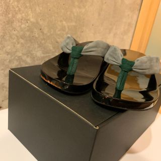 ka na ta 下駄 GETA グレー