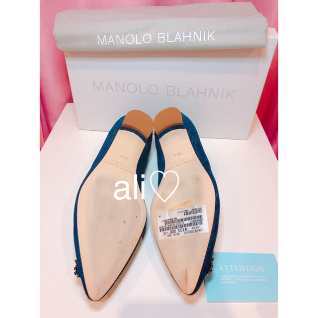MANOLO BLAHNIK(マノロブラニク)のマノロブラニク MANOLO BLAHNIK パンプス　年始限定セール価格！！ レディースの靴/シューズ(ハイヒール/パンプス)の商品写真