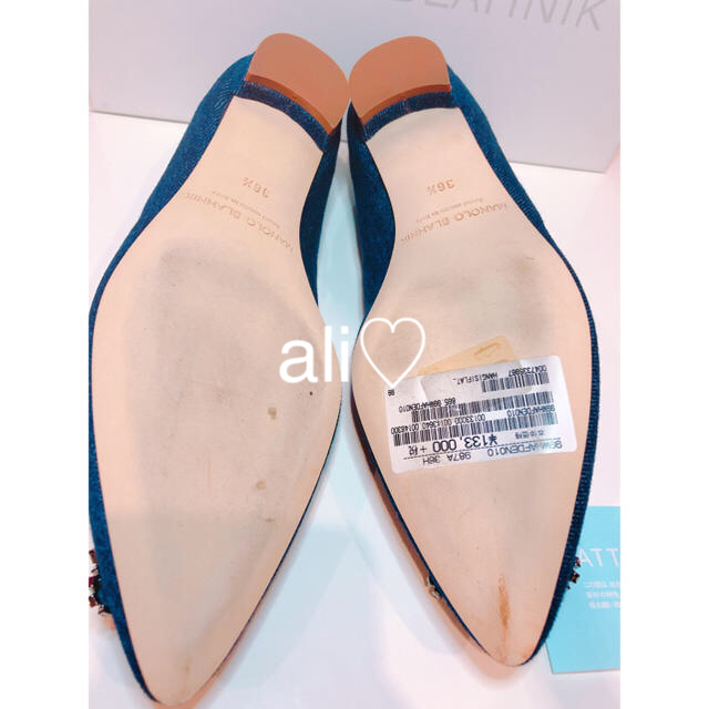 MANOLO BLAHNIK(マノロブラニク)のマノロブラニク MANOLO BLAHNIK パンプス　年始限定セール価格！！ レディースの靴/シューズ(ハイヒール/パンプス)の商品写真