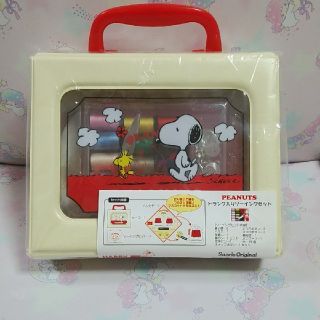 スヌーピー(SNOOPY)のスヌーピー  トランク入りソーイングセット(日用品/生活雑貨)