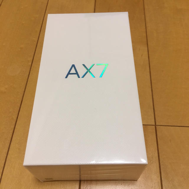 新品未使用 OPPO AX7 ゴールド 64GB