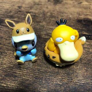 ポケモン(ポケモン)のポッチャマ コダック ガチャ(キャラクターグッズ)