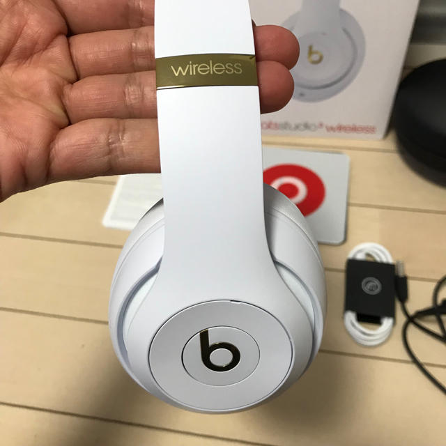 Beats by Dr Dre(ビーツバイドクタードレ)の美品 BEATS STUDIO 3 WIRELESS ヘッドホン スマホ/家電/カメラのオーディオ機器(ヘッドフォン/イヤフォン)の商品写真