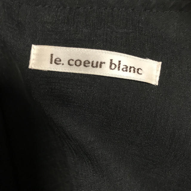 le.coeur blanc(ルクールブラン)のle.coeur blanc  ブラック  オールインワン レディースのパンツ(オールインワン)の商品写真