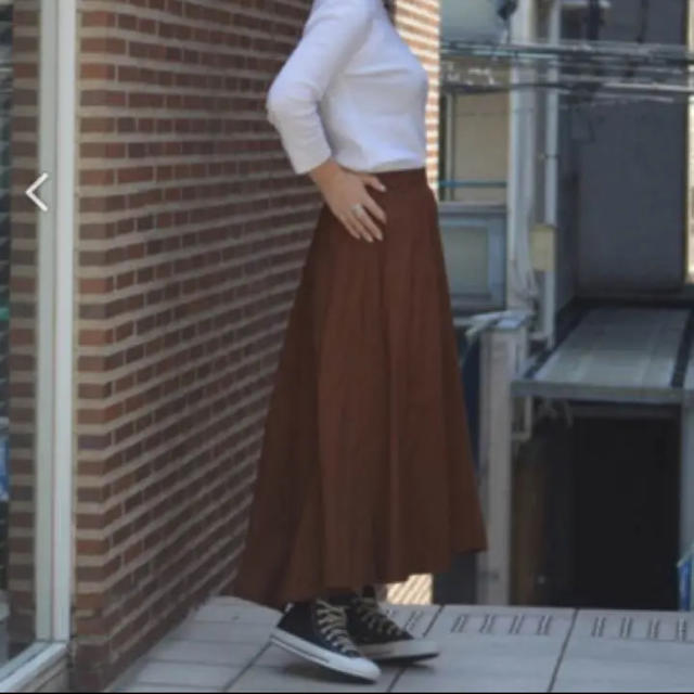 GREED(グリード)のCOTTON BROAD GATHER SKIRT レディースのスカート(ロングスカート)の商品写真