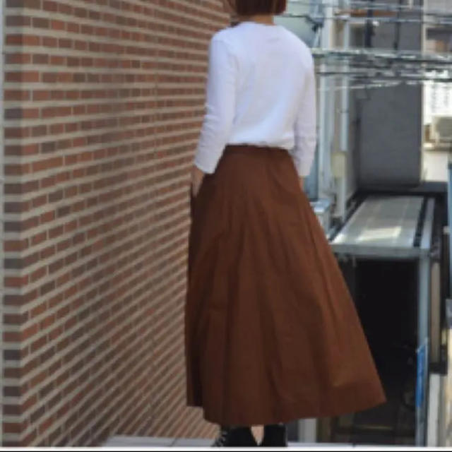 GREED(グリード)のCOTTON BROAD GATHER SKIRT レディースのスカート(ロングスカート)の商品写真