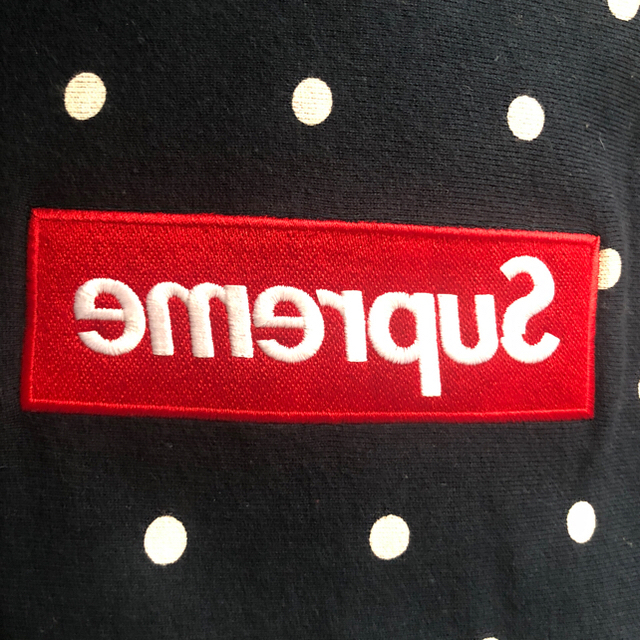 送料無料/新品】 Supreme 12SS Hoodie Logo Box Supreme×GARCONS