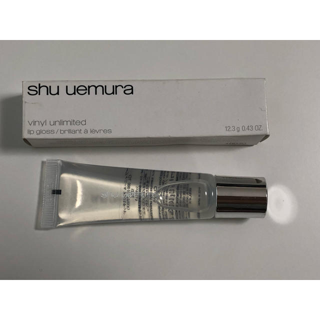 shu uemura(シュウウエムラ)の新品未使用箱入 シュウウエムラ ヴィニール アンリミテッド CL 000 コスメ/美容のベースメイク/化粧品(リップグロス)の商品写真