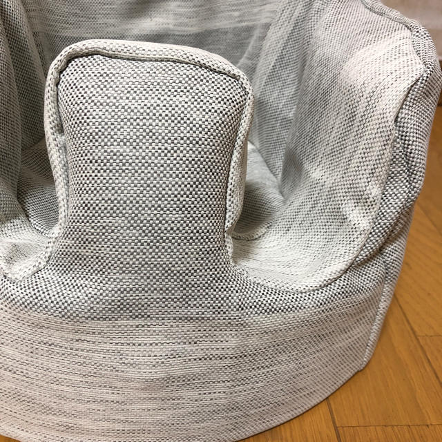 Bumbo(バンボ)のハンドメイド♡バンボカバー(グレー太ボーダー※画像4枚目要確認！) キッズ/ベビー/マタニティの寝具/家具(シーツ/カバー)の商品写真