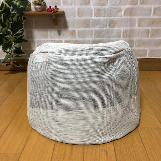 Bumbo(バンボ)のハンドメイド♡バンボカバー(グレー太ボーダー※画像4枚目要確認！) キッズ/ベビー/マタニティの寝具/家具(シーツ/カバー)の商品写真