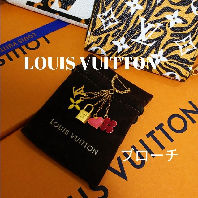 LOUIS VUITTON(ルイヴィトン)のLOUIS VUITTON レア/ブローチ /チャーム《未使用品》 レディースのアクセサリー(ブローチ/コサージュ)の商品写真