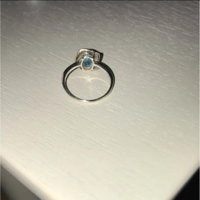 ブルートパーズ 指輪 10号 レディースのアクセサリー(リング(指輪))の商品写真