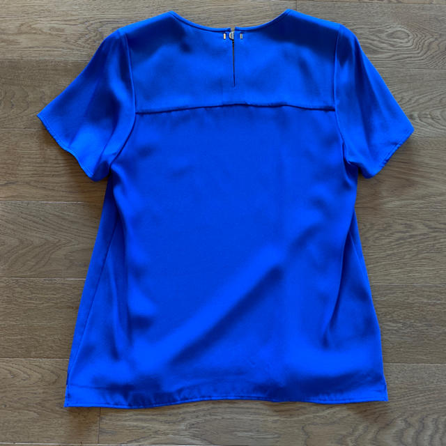 BOSS(ボス)のBOSS ブルー トップス レディースのトップス(シャツ/ブラウス(半袖/袖なし))の商品写真