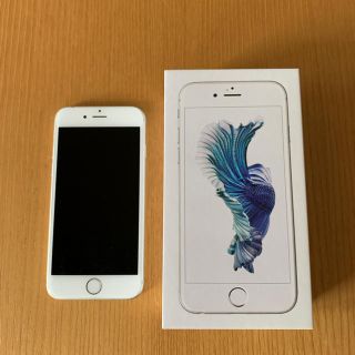 アップル(Apple)のiPhone 6s 128GB silver(スマートフォン本体)