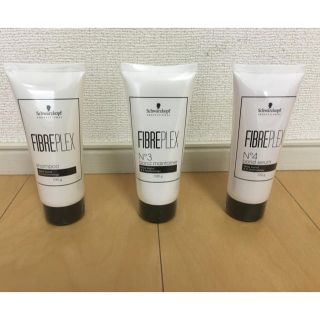 シュワルツコフ(Schwarzkopf)のシュワルツコフ ファイバープレックス ホームケア３種セット(シャンプー)