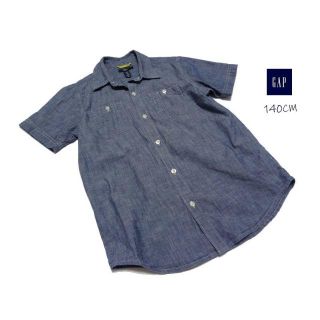 ギャップキッズ(GAP Kids)の■GAP/ギャップ■ ジュニア140cm ダンガリーデニムシャツ(ブラウス)