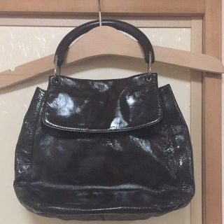 プラダ(PRADA)のプラダ パテントレザー バッグ(ハンドバッグ)