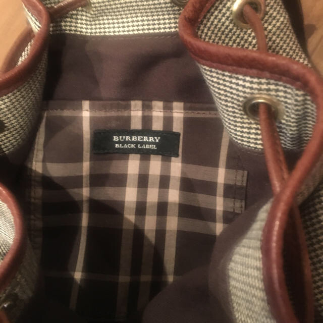 BURBERRY BLACK LABEL(バーバリーブラックレーベル)のBurberry Black label バックパック メンズのバッグ(バッグパック/リュック)の商品写真