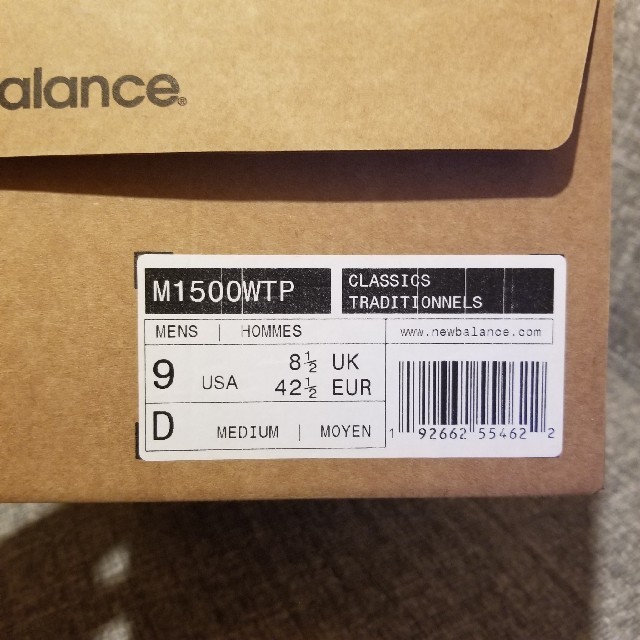 new balance M1500WTP 27.0 新品