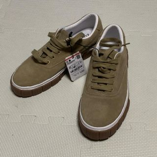 ザラ(ZARA)の【新品未使用】ZARA MAN スニーカー ベージュ おしゃれ 26.5cm(スニーカー)