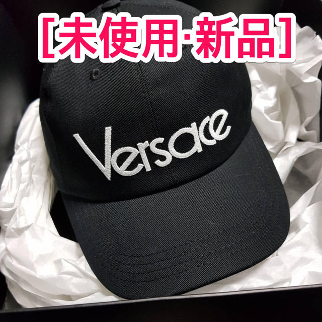 メンズ[正規品][新品] 19年新作 VERSACE ロゴキャップ