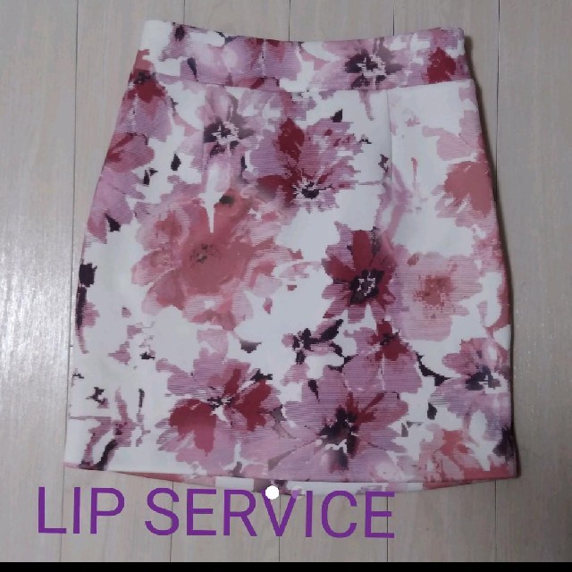 LIP SERVICE(リップサービス)のリップサービス♡ スカート花柄 レディースのスカート(ミニスカート)の商品写真