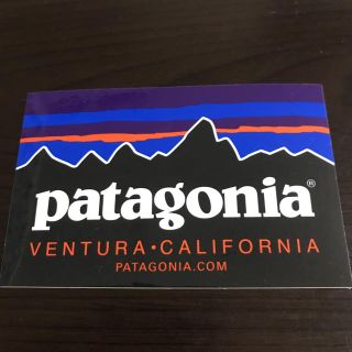 パタゴニア(patagonia)の【縦6.4cm横9.8cm】patagonia公式ステッカー今だけのお値段(その他)