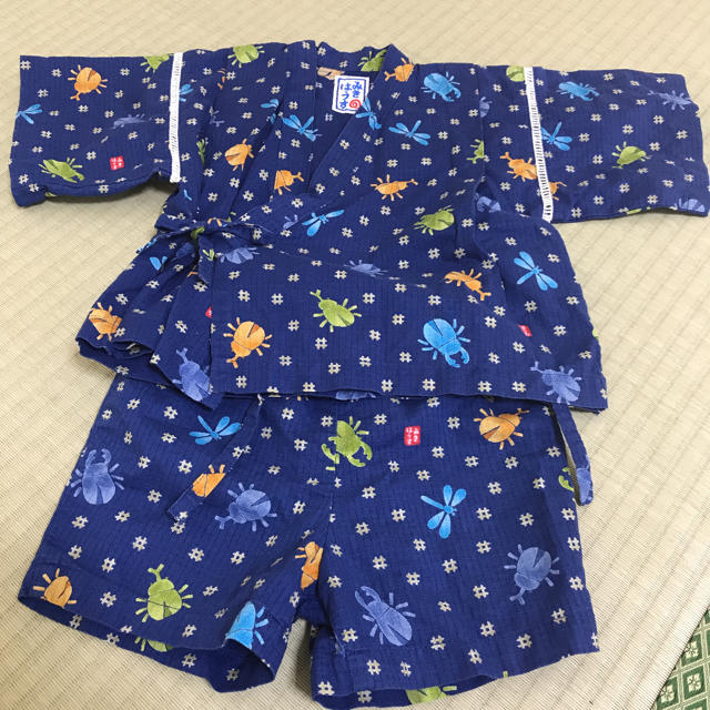 mikihouse(ミキハウス)のミキハウス  甚平 90 キッズ/ベビー/マタニティのキッズ服男の子用(90cm~)(甚平/浴衣)の商品写真