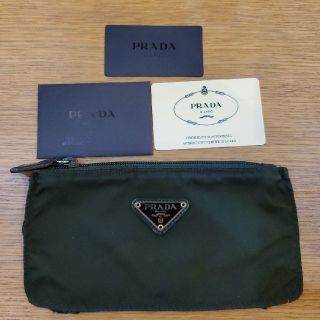 プラダ(PRADA)の【期間限定セール】PRADA 化粧ポーチ 縦11cm×横20cmマチ無(その他)