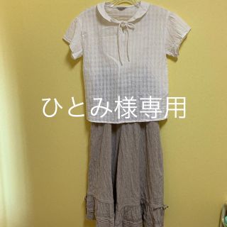 サマンサモスモス(SM2)の2buy  ¥2300  SM 2(カットソー(半袖/袖なし))