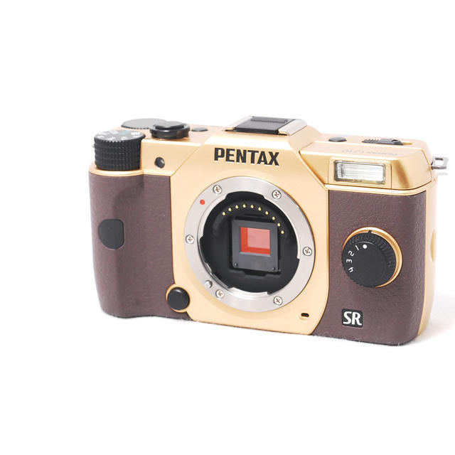 PENTAX(ペンタックス)の★シャッター回数12枚★希少オーダーカラー★PENTAX ペンタックス Q10  スマホ/家電/カメラのカメラ(ミラーレス一眼)の商品写真