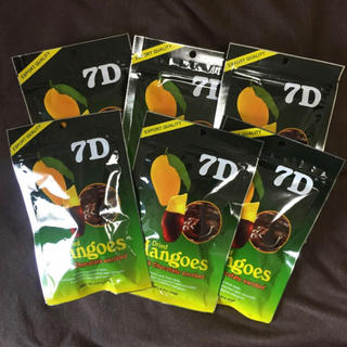 7D ドライ マンゴー チョコレート 80グラム 6袋(菓子/デザート)