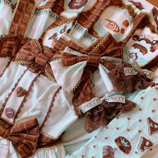 アンジェリックプリティー(Angelic Pretty)の新品未使用 初版Meltychocolate フルコーデ6点set(セット/コーデ)