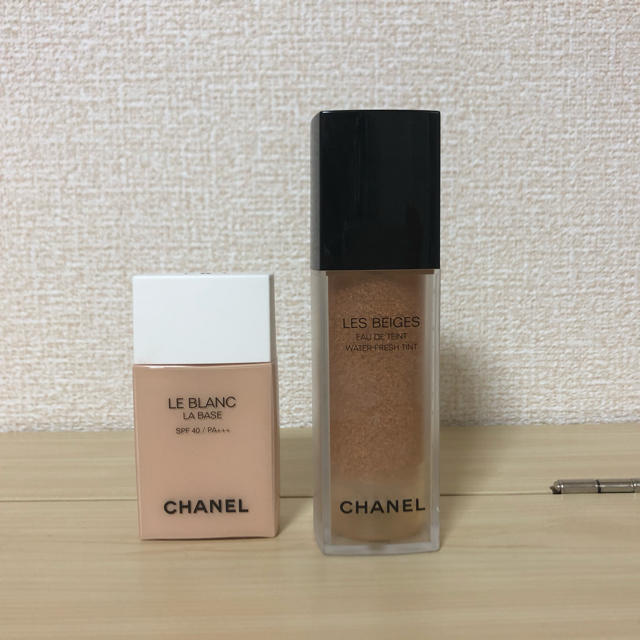 CHANEL ル ブラン、レ ベージュ オードゥ タン