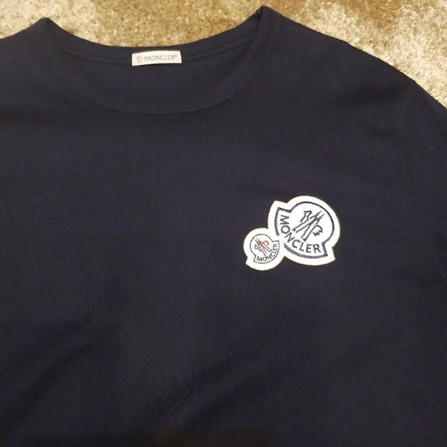 MONCLER Ｔシャツ　ダブルワッペン