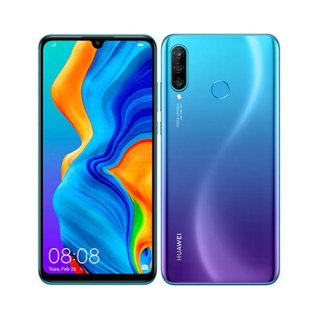 新品　国内版 SIMフリー HUAWEI P30 lite ピーコックブルー スマホ/家電/カメラのスマートフォン/携帯電話(スマートフォン本体)の商品写真