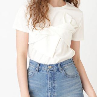 ジルスチュアート(JILLSTUART)の本日までジルスチュアート フロント ボウTシャツ(Tシャツ(半袖/袖なし))