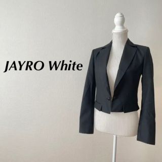 ジャイロホワイト(JAYRO White)の美品 ✧ JAYRO white ショート丈ジャケット(テーラードジャケット)