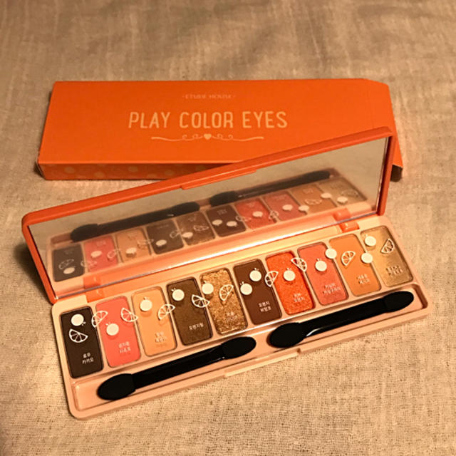 ETUDE HOUSE(エチュードハウス)のエチュードハウス Play Color Eyes オレンジ コスメ/美容のベースメイク/化粧品(アイシャドウ)の商品写真