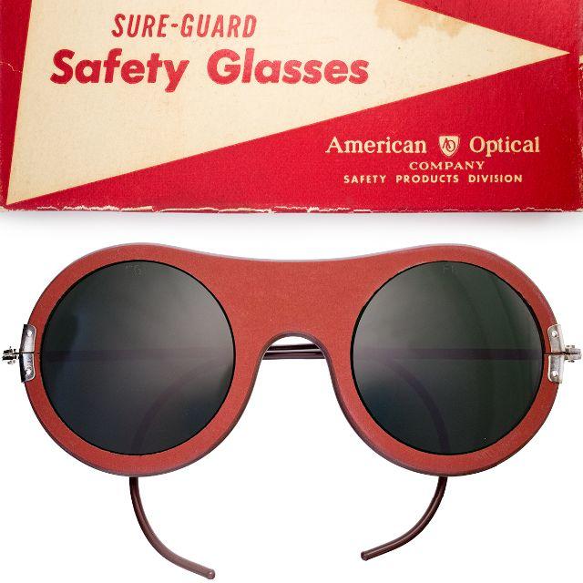 未使用 極美品 50s アメリカンオプティカル USA ビンテージ 丸