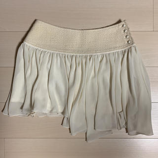 ダブルスタンダードクロージング(DOUBLE STANDARD CLOTHING)のダブスタ 白 スカート(ミニスカート)
