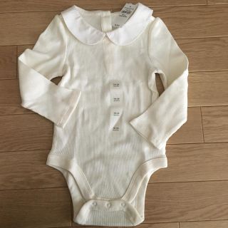 ベビーギャップ(babyGAP)の【新品 未使用】babygap GAP 襟付き 長袖 ロンパース 18m 24m(ロンパース)