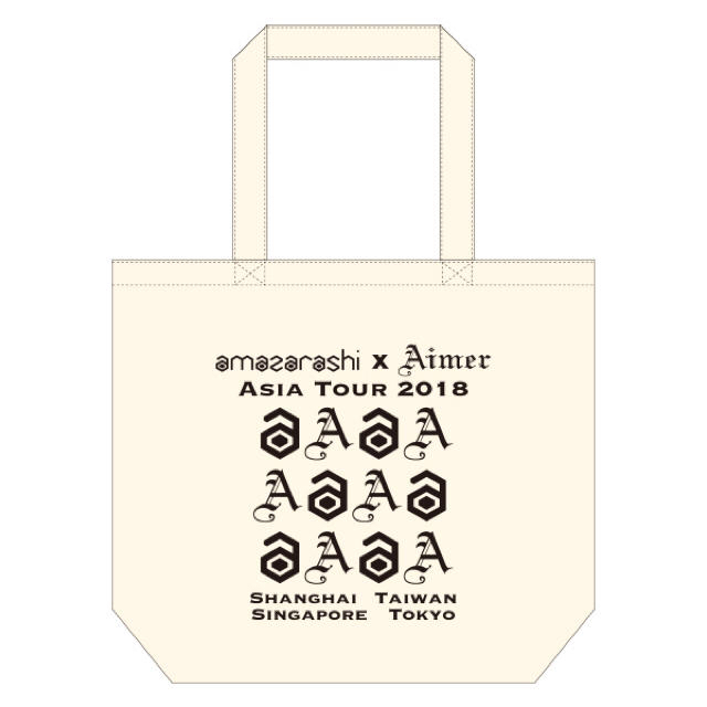 トートバッグ amazarashi×Aimer ASIA TOUR 2018