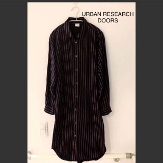 アーバンリサーチドアーズ(URBAN RESEARCH DOORS)のURBAN RESEARCH DOORS シャツワンピース(ロングワンピース/マキシワンピース)