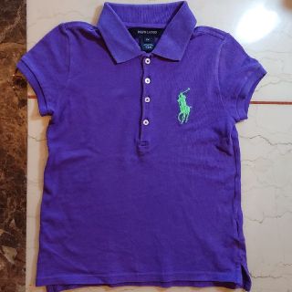 ラルフローレン(Ralph Lauren)のRALPH LAUREN ポロシャツ パープル 男女兼用110～120センチ(Tシャツ/カットソー)