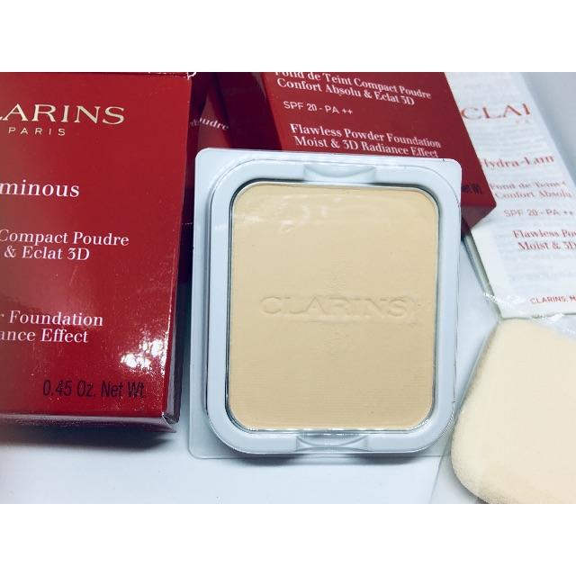 CLARINS(クラランス)の新品未使用☆CLARINS イドラルミナス3D パウダーファンデーション コスメ/美容のベースメイク/化粧品(ファンデーション)の商品写真